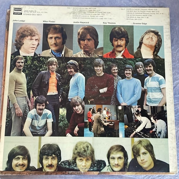 Moody Blues 2 Vinyl  - To our Childrens Children & In search of the lost chord - Picture 5 of 5